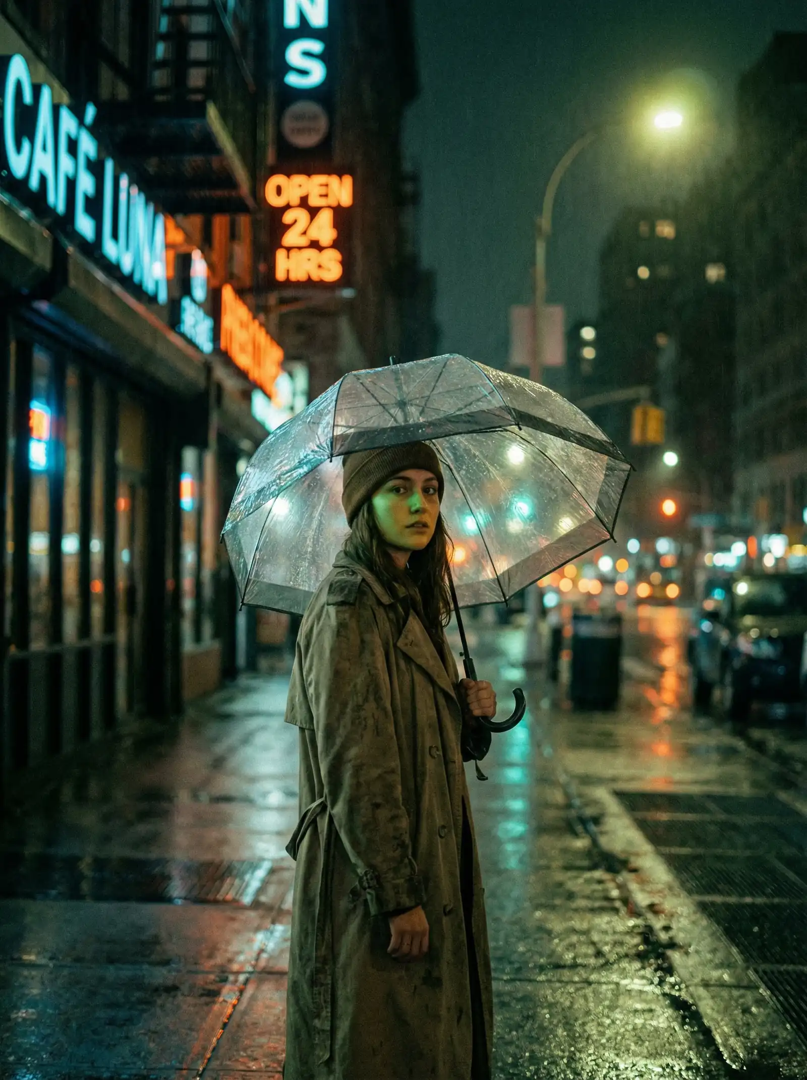 浅野心 本周佳作 - 雨夜独行